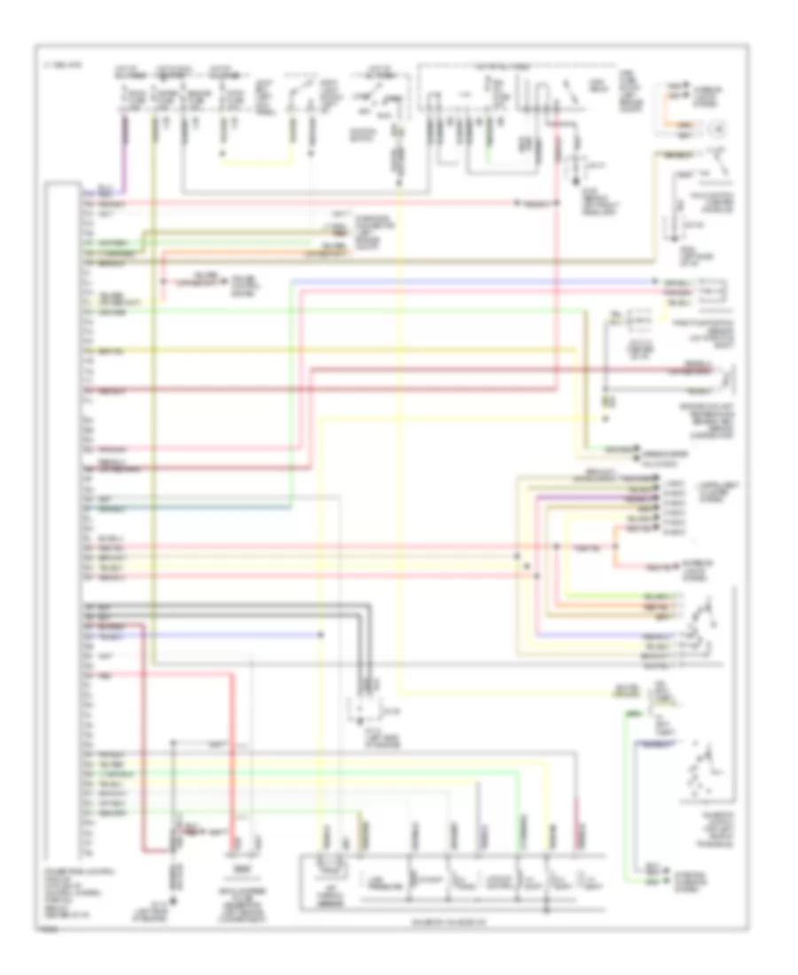 2 0L Transmission Wiring Diagram for Mazda MX 6 LS 1993