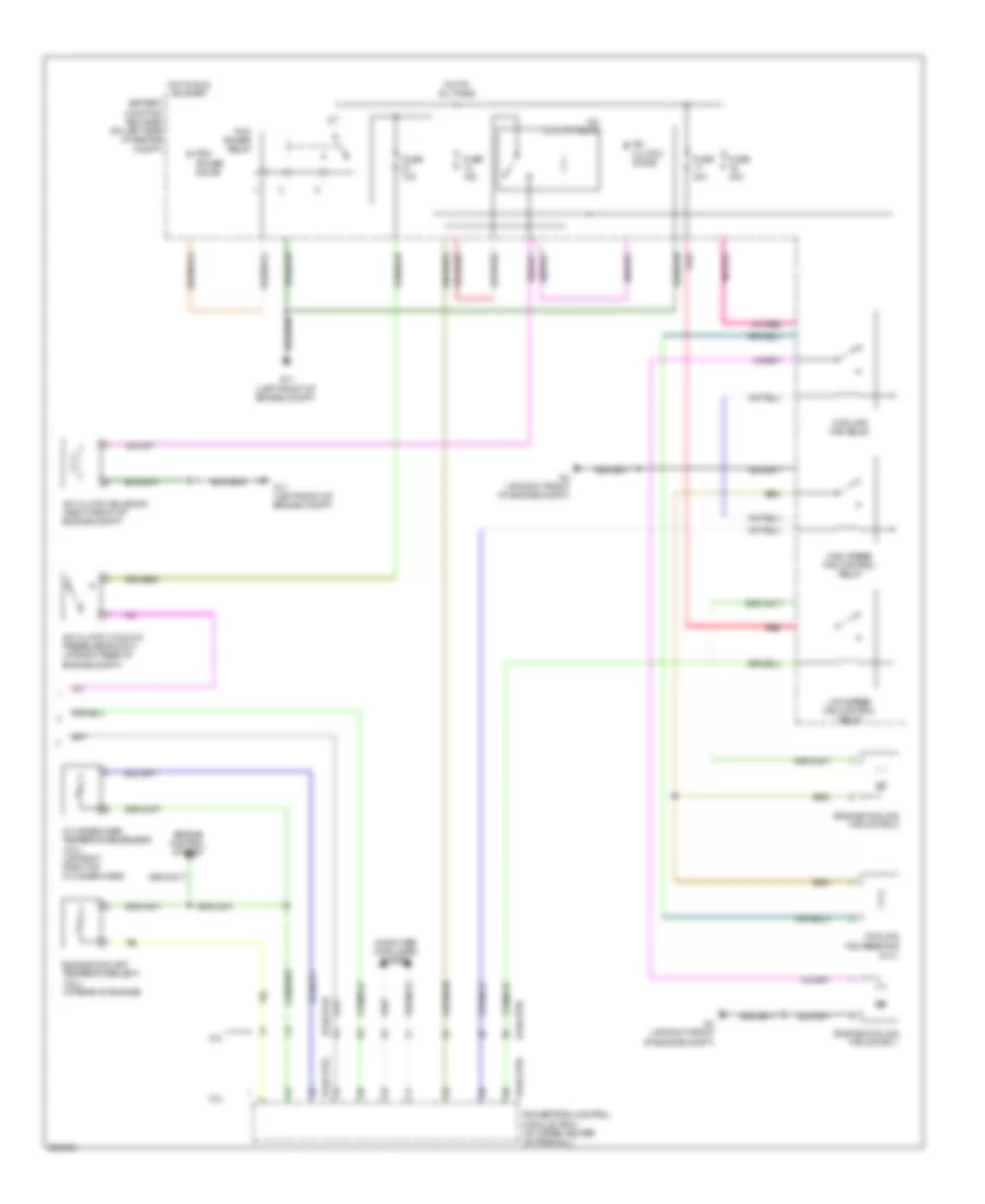Manual AC Wiring Diagram (3 of 3) for Mazda Tribute Hybrid Grand Touring 2008