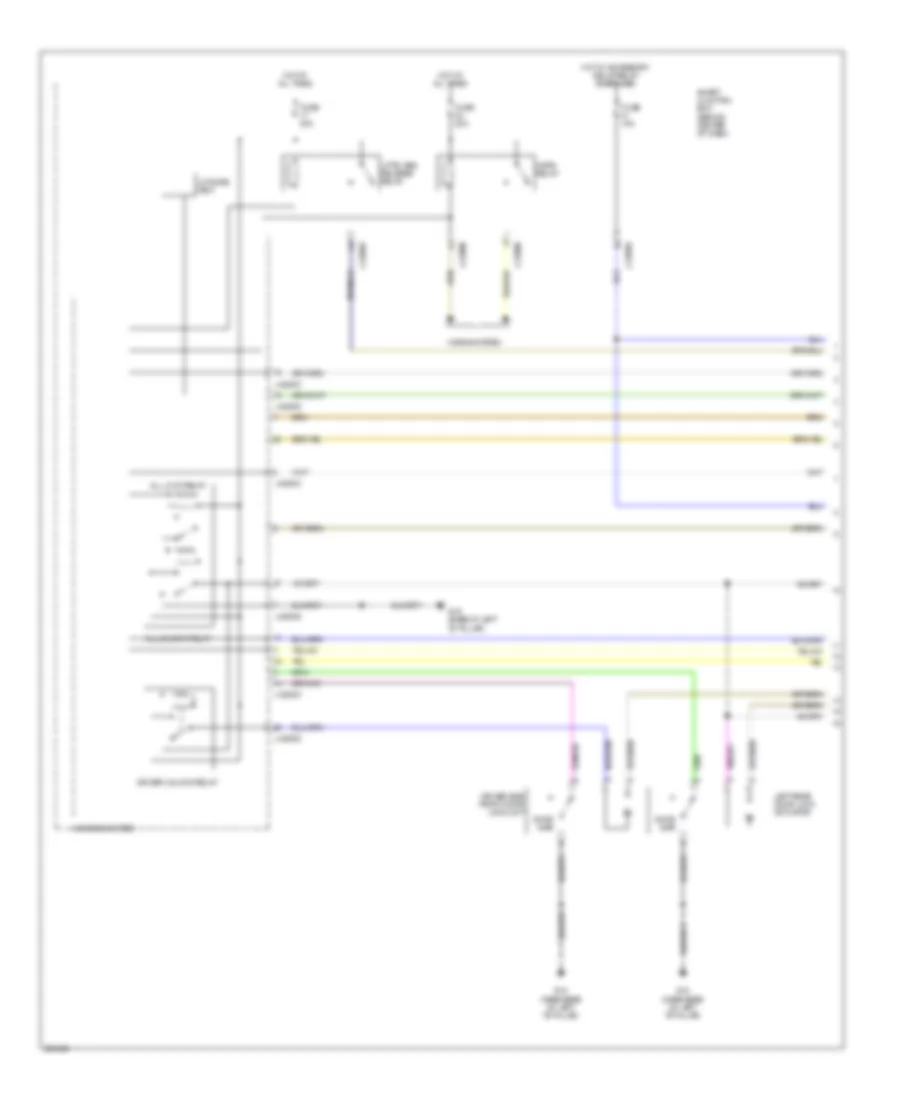 Forced Entry Wiring Diagram Except Hybrid 1 of 2 for Mazda Tribute Hybrid Grand Touring 2008
