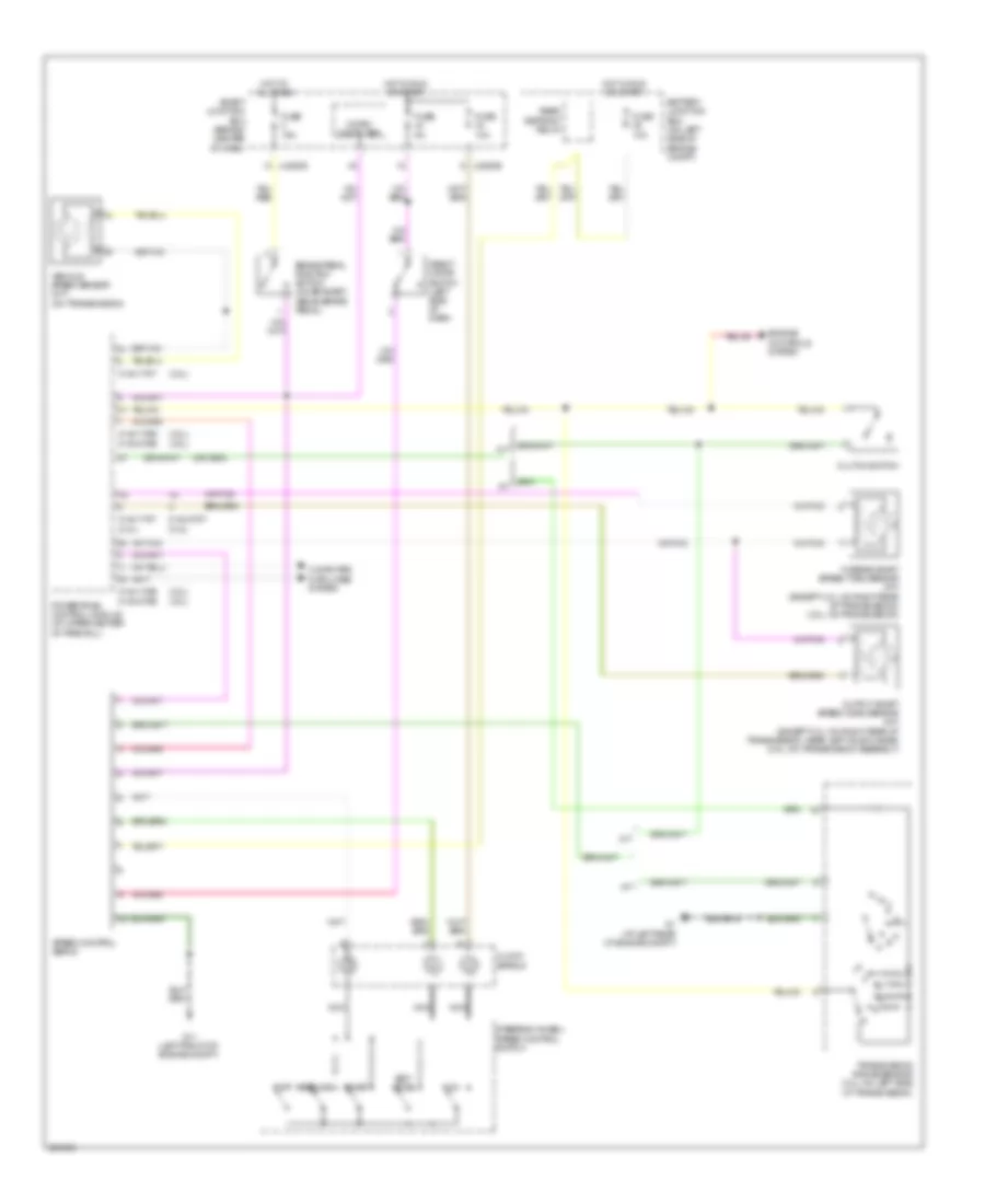 Cruise Control Wiring Diagram Except Hybrid for Mazda Tribute Hybrid Grand Touring 2008