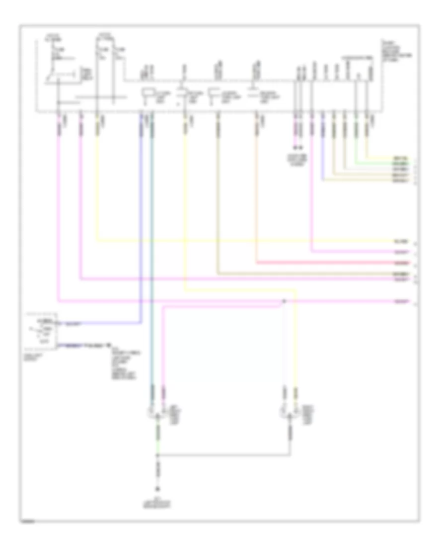 Exterior Lamps Wiring Diagram 1 of 2 for Mazda Tribute Hybrid Grand Touring 2008