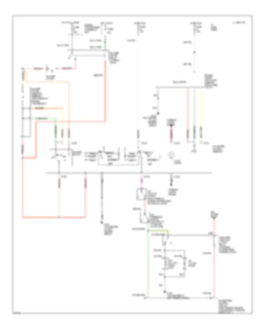 A C Wiring Diagram for Mazda B1997 2300