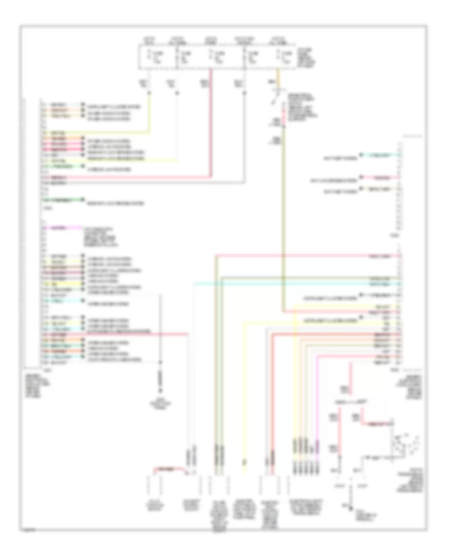 Generic Electronic Module Wiring Diagram for Mazda B2500 SE 2000