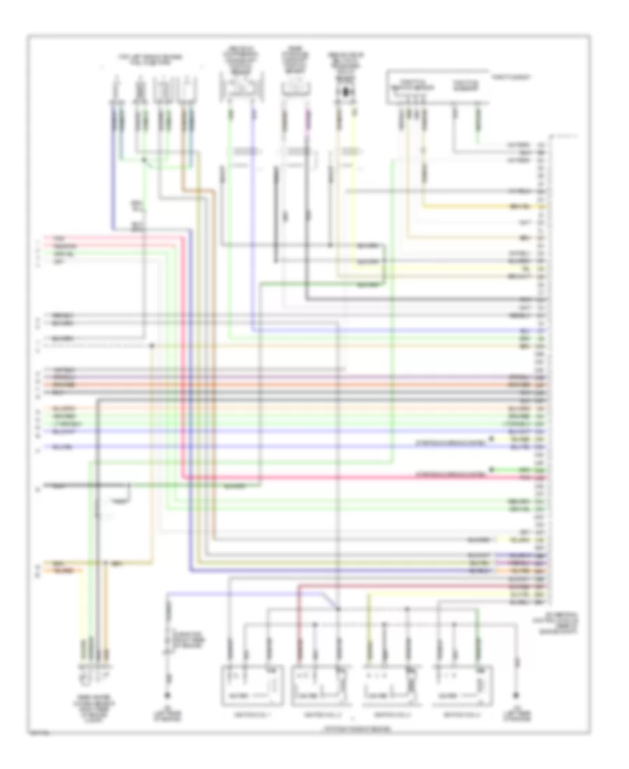 2.3L, Engine Performance Wiring Diagram (4 of 4) for Mazda 5 Grand Touring 2007