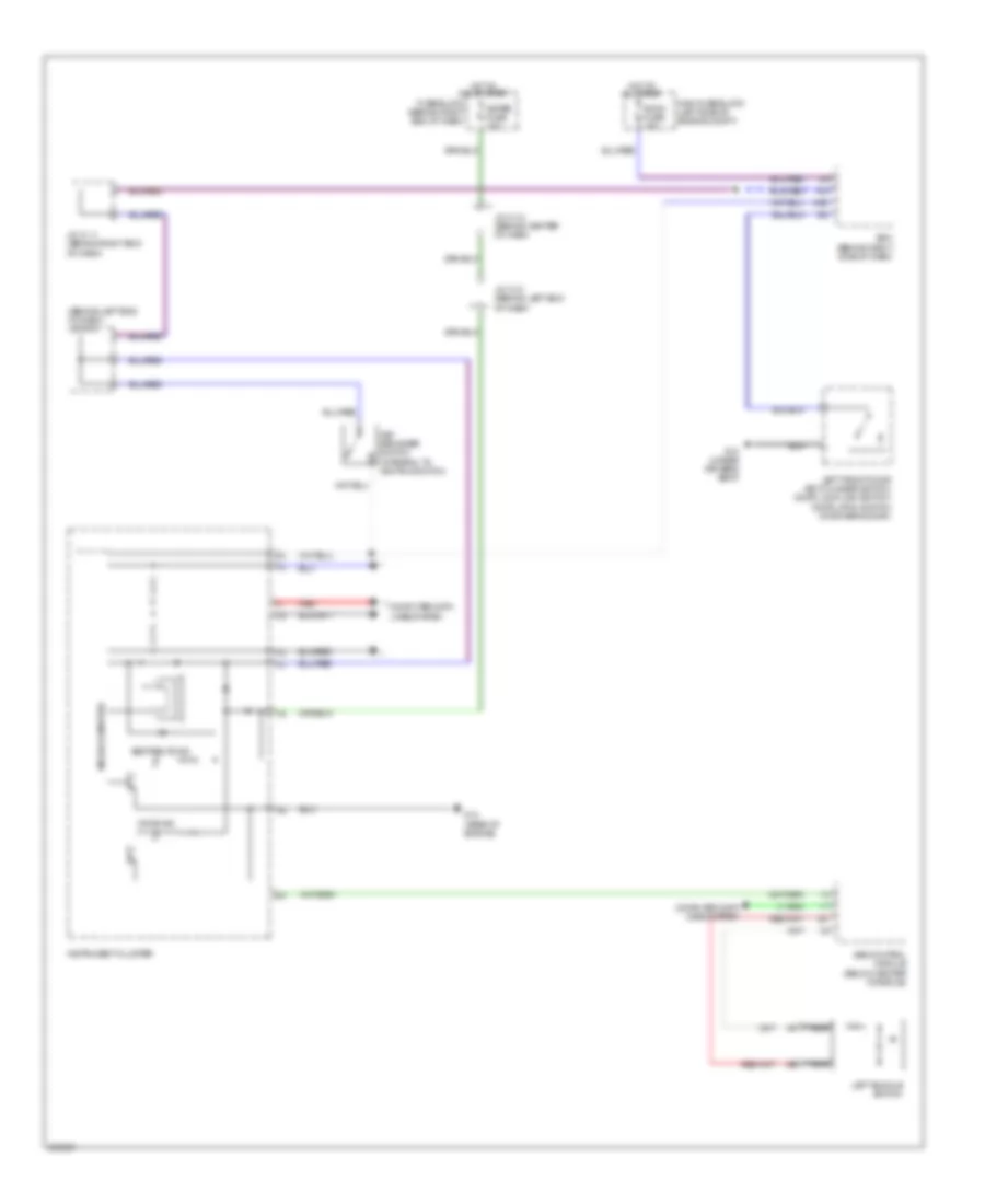 Chime Wiring Diagram for Mazda 5 Grand Touring 2007