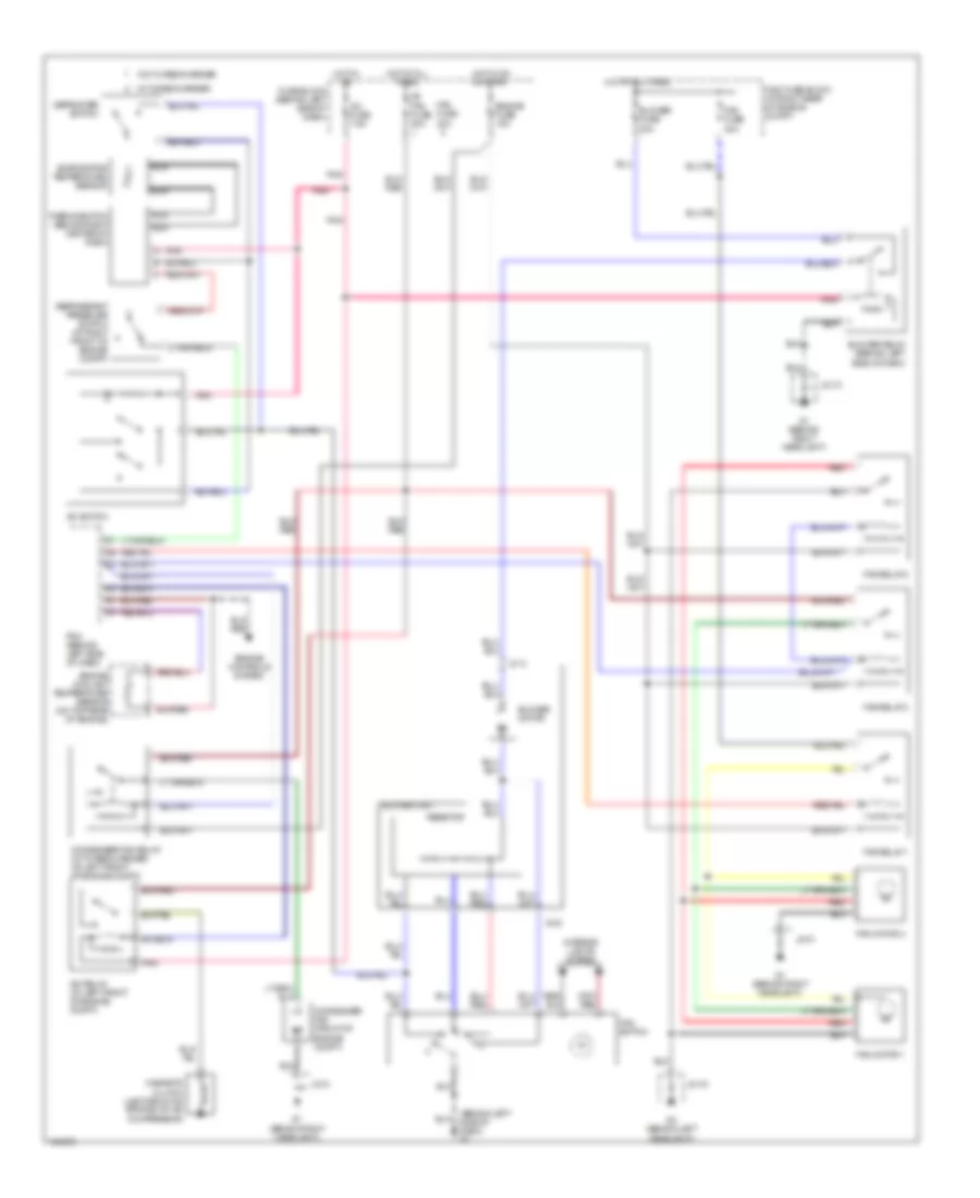 Manual A C Wiring Diagram Dual Fans for Mazda MX 5 Miata 2004