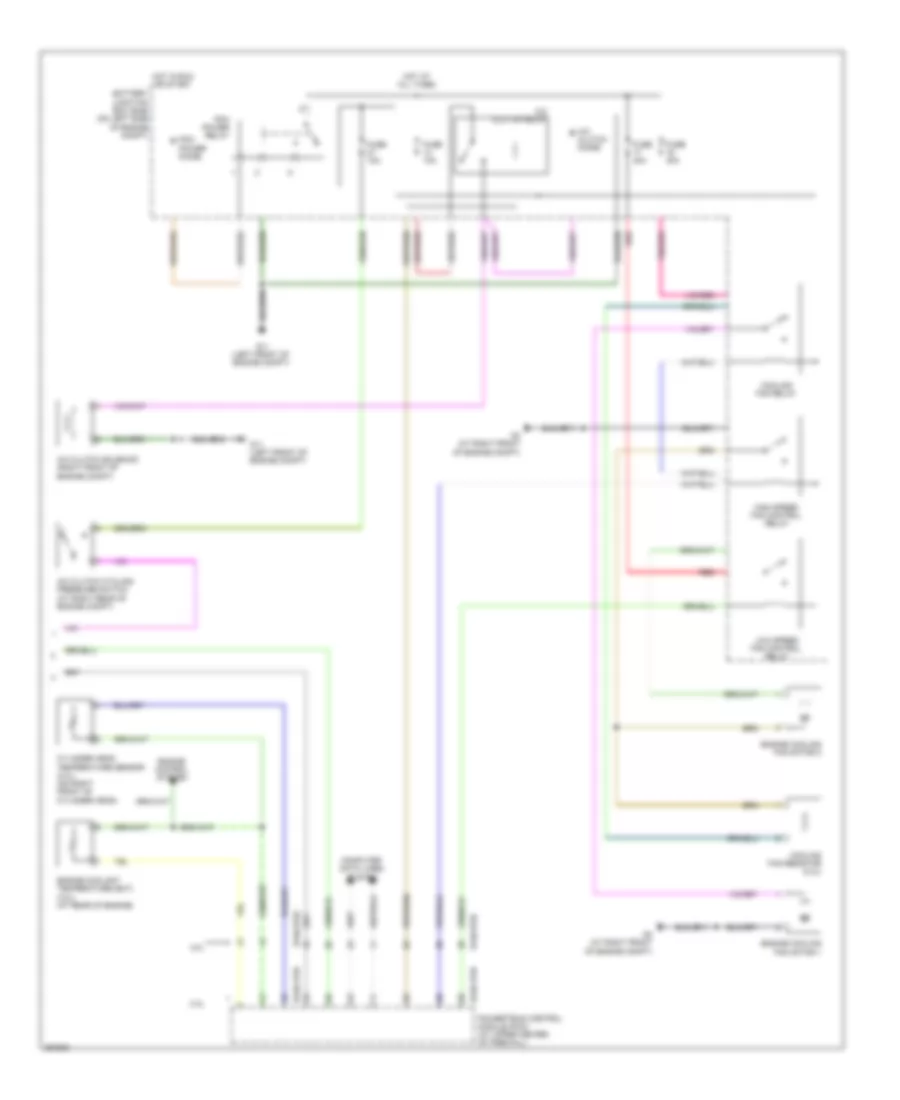 Manual A C Wiring Diagram 3 of 3 for Mazda Tribute i Grand Touring 2008