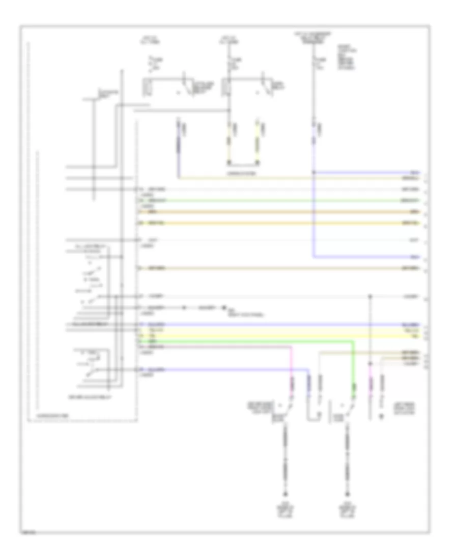 Forced Entry Wiring Diagram Hybrid 1 of 2 for Mazda Tribute i Grand Touring 2008