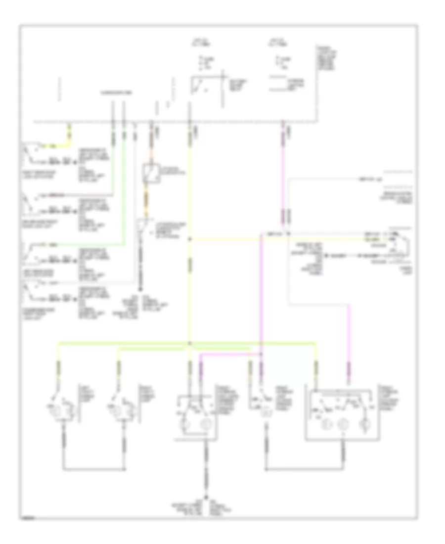 Courtesy Lamps Wiring Diagram for Mazda Tribute i Grand Touring 2008