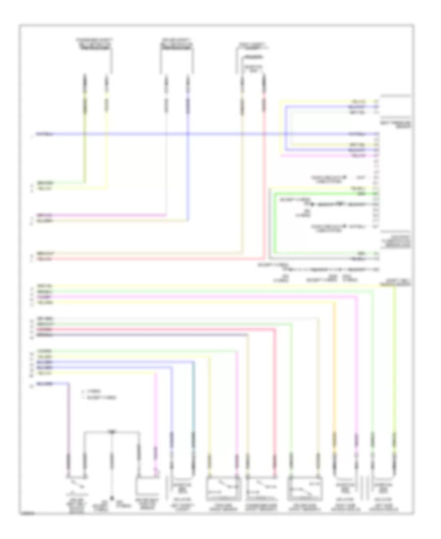 Supplemental Restraints Wiring Diagram (2 of 2) for Mazda Tribute i Grand Touring 2008
