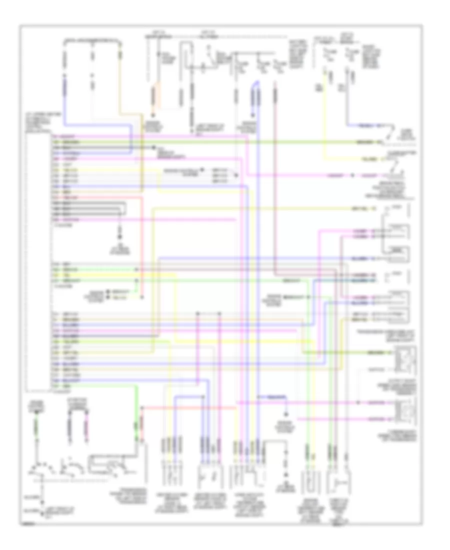 3 0L A T Wiring Diagram for Mazda Tribute i Grand Touring 2008