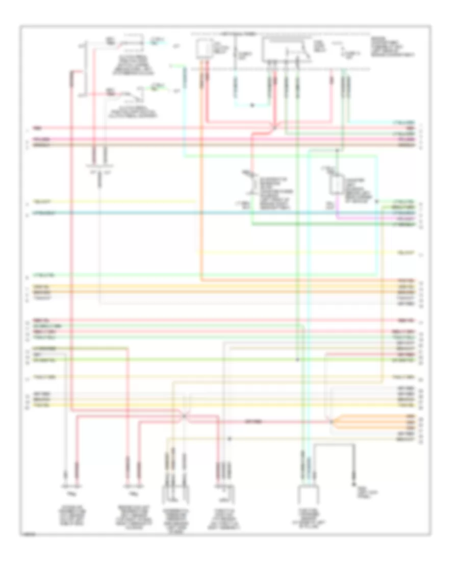 3.0L, Engine Performance Wiring Diagrams (2 of 4) for Mazda B3000 SE 2000