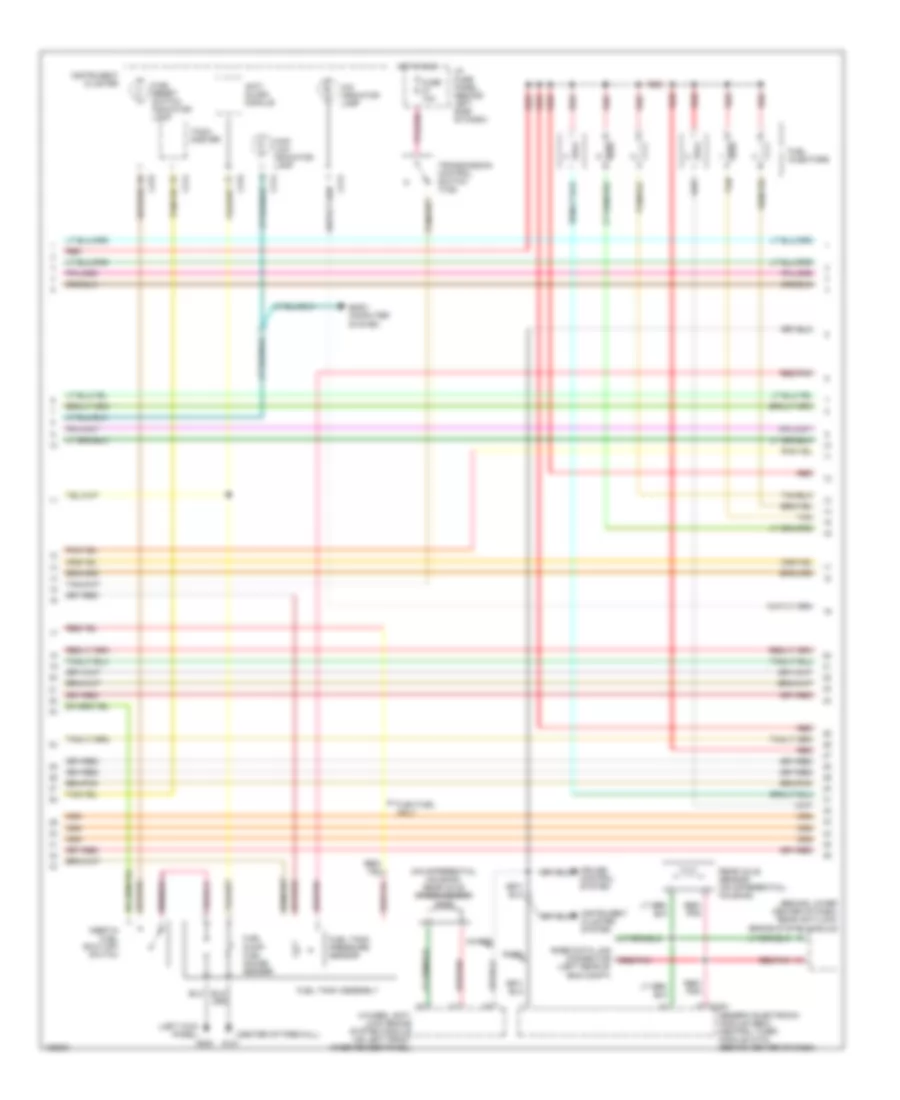 3 0L Engine Performance Wiring Diagrams 3 of 4 for Mazda BSE 2000 3000