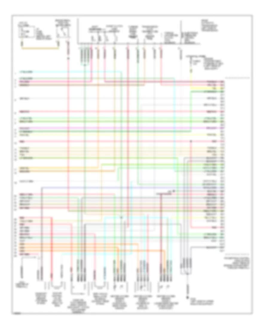 3 0L Engine Performance Wiring Diagrams 4 of 4 for Mazda BSE 2000 3000