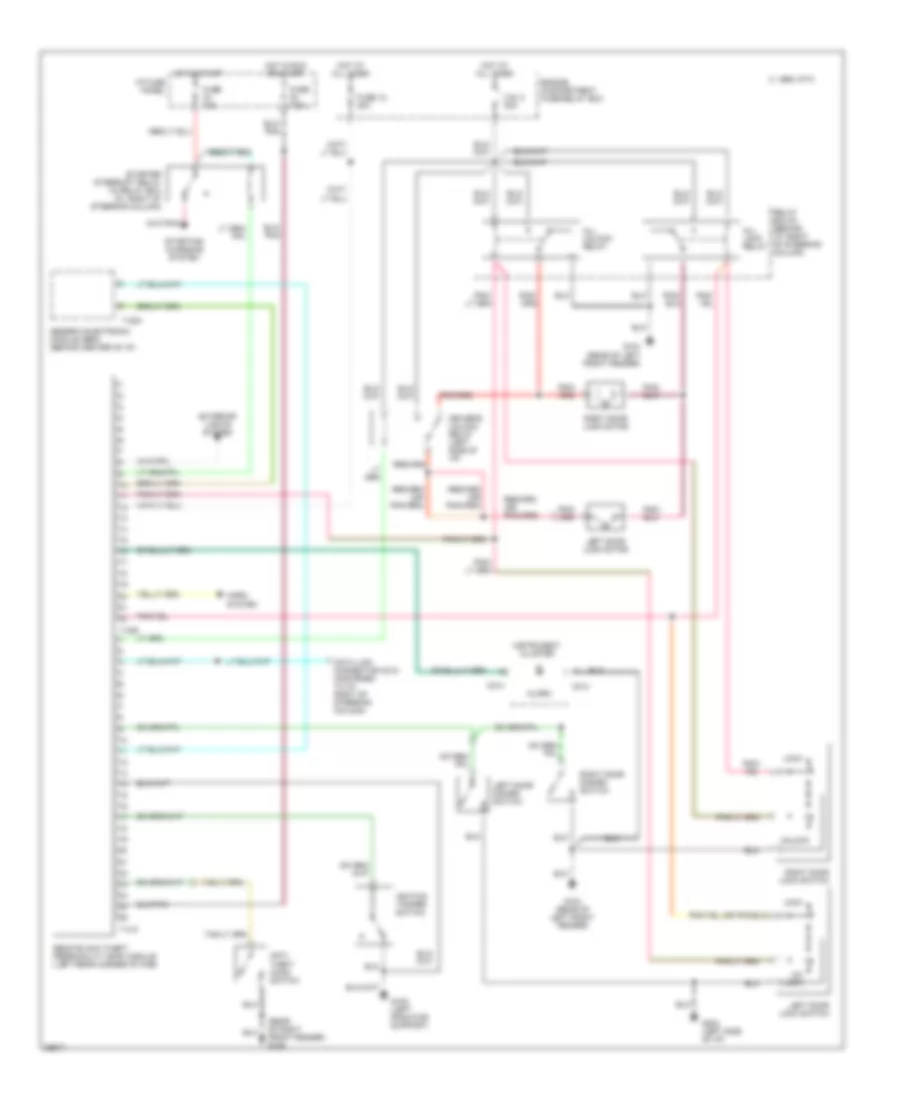 Anti theft Wiring Diagram for Mazda BSE 1997 4000