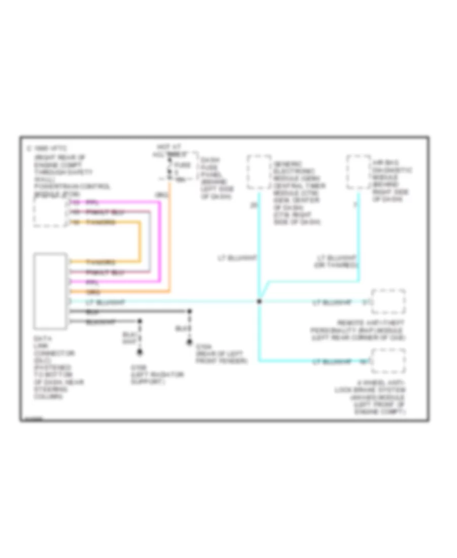 Computer Data Lines for Mazda BSE 1997 4000