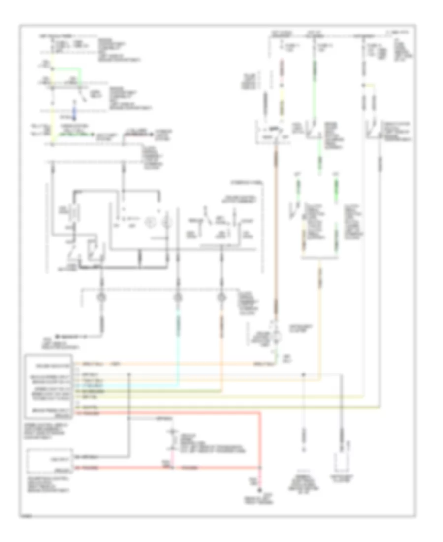 Cruise Control Wiring Diagram for Mazda B4000 SE 1997