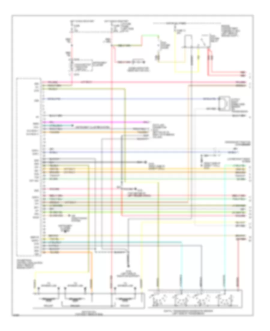 4 0L Engine Performance Wiring Diagrams 1 of 4 for Mazda BSE 1997 4000