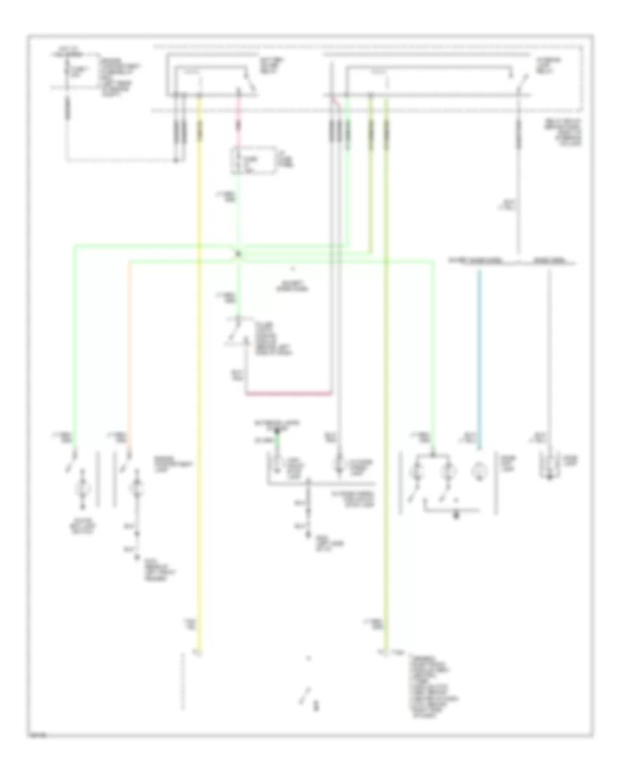 Courtesy Lamps Wiring Diagram for Mazda BSE 1997 4000