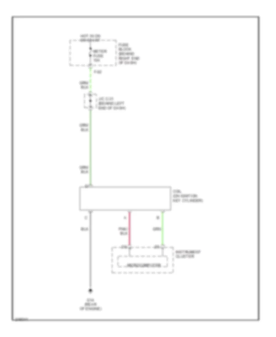 Immobilizer Wiring Diagram for Mazda 5 Touring 2007