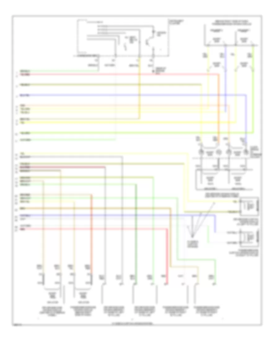 Supplemental Restraints Wiring Diagram (2 of 2) for Mazda 5 Touring 2007