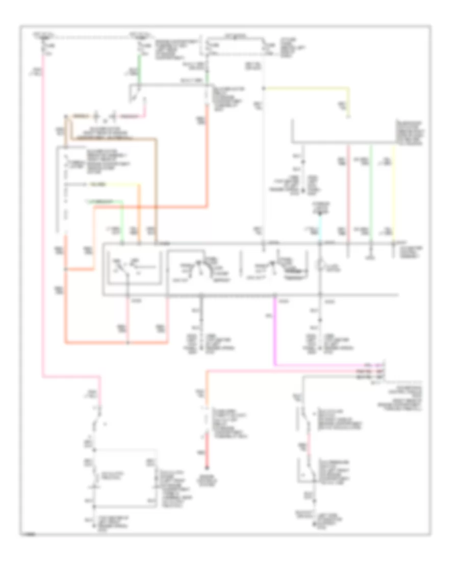 Manual AC Wiring Diagram for Mazda B3000 SX 2000