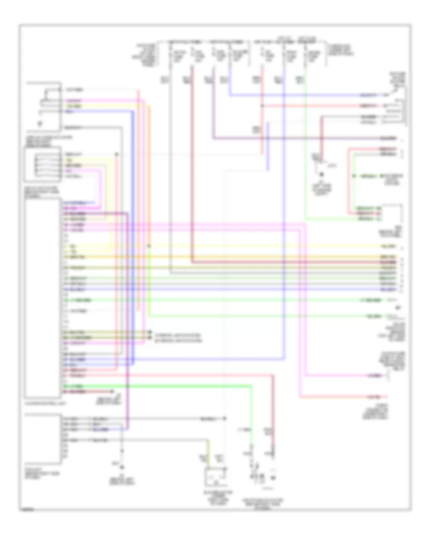 2 3L Automatic A C Wiring Diagram 1 of 2 for Mazda 6 i 2007