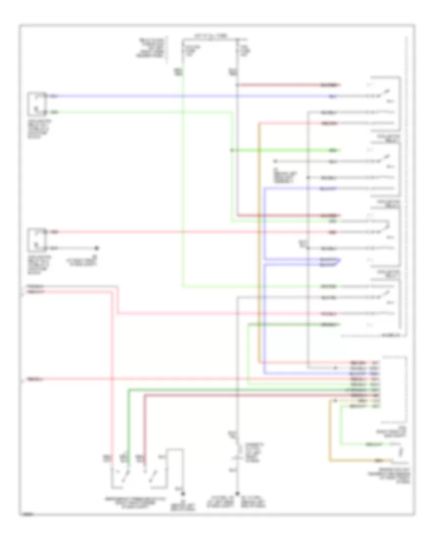 Manual A C Wiring Diagram 2 of 2 for Mazda RX 8 2004