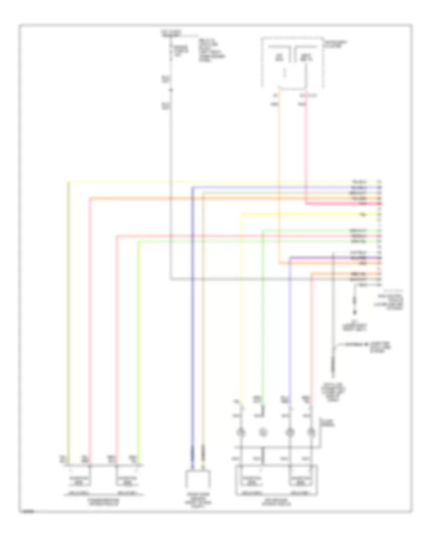 Supplemental Restraints Wiring Diagram (2 of 2) for Mazda RX-8 2004