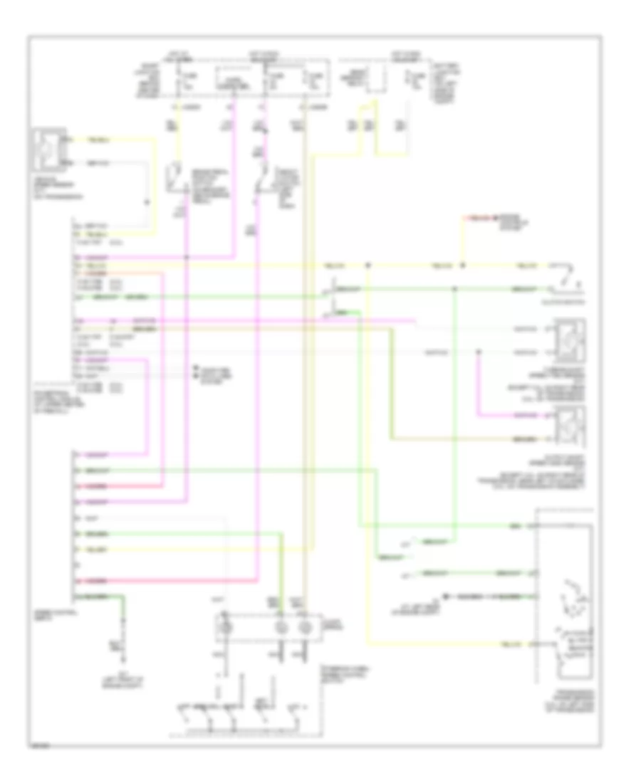 Cruise Control Wiring Diagram Except Hybrid for Mazda Tribute s Grand Touring 2008