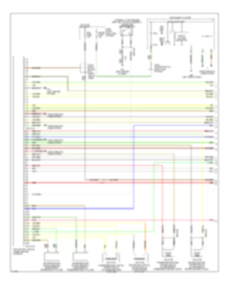Supplemental Restraints Wiring Diagram 1 of 2 for Mazda 5 Sport 2013