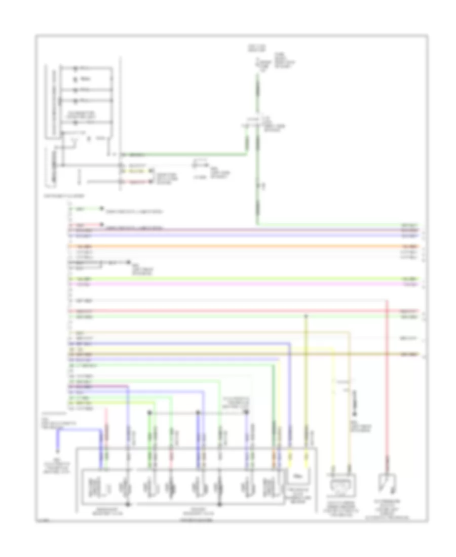 Transmission Wiring Diagram 1 of 2 for Mazda 5 Sport 2013