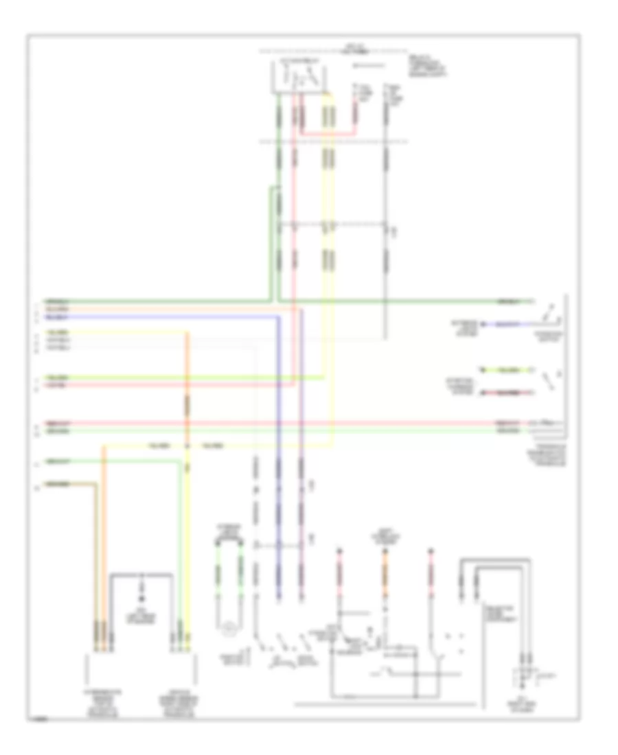 Transmission Wiring Diagram (2 of 2) for Mazda 5 Sport 2013