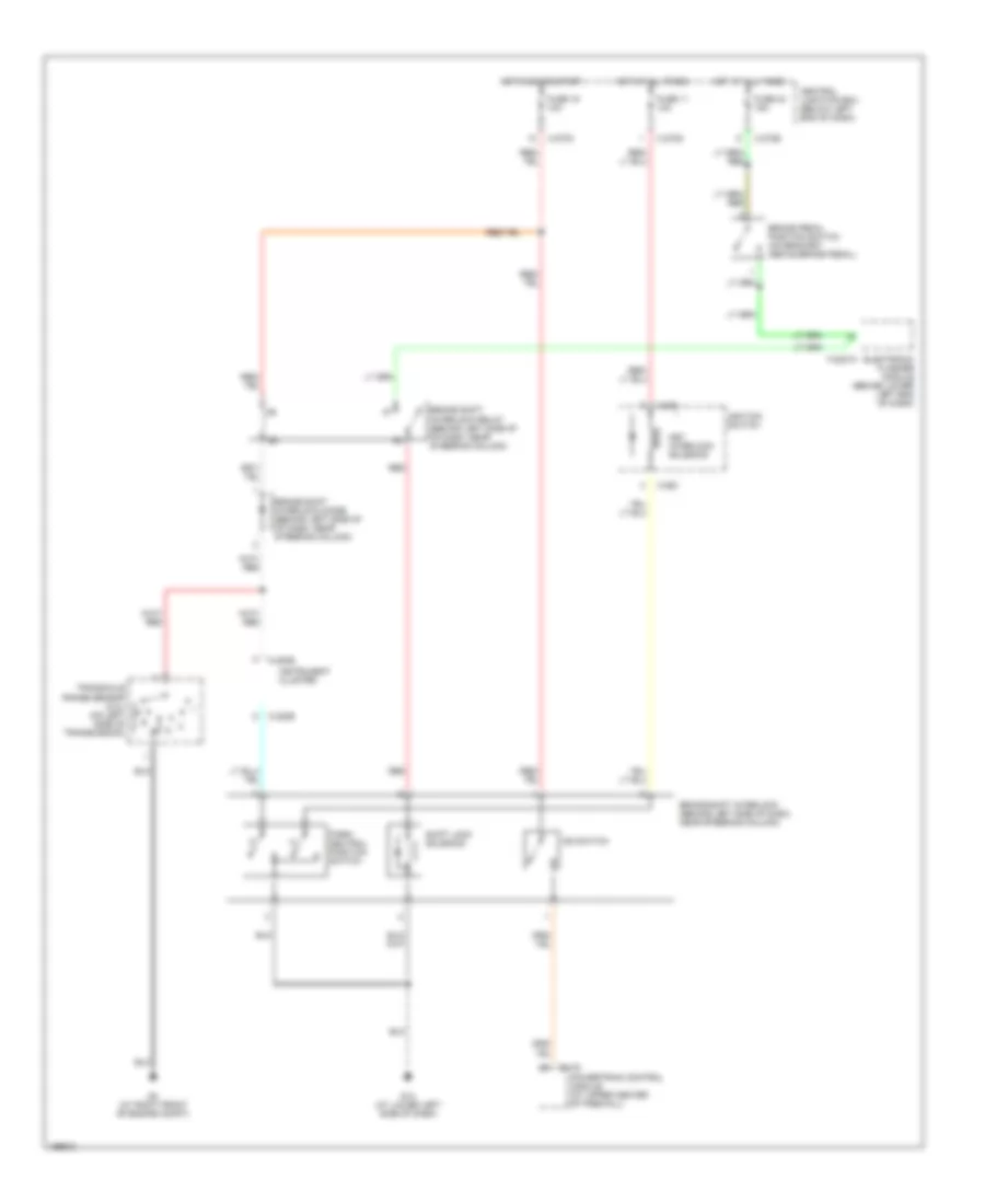 Shift Interlock Wiring Diagram for Mazda Tribute ES 2004