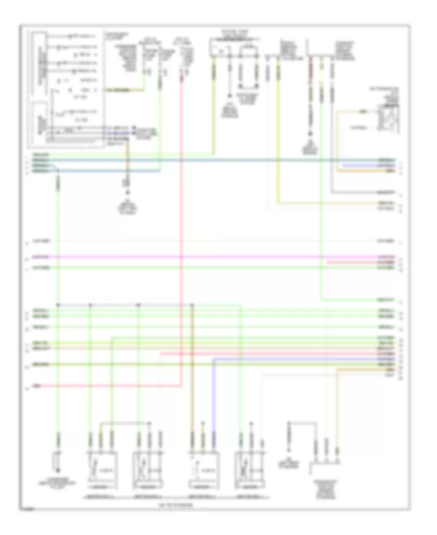 2.0L, Engine Performance Wiring Diagram, California (3 of 4) for Mazda 3 i Sport 2009