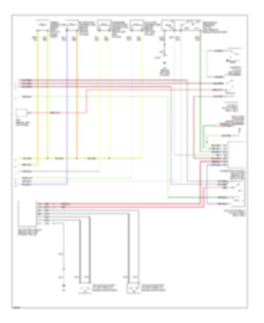 2.3L Turbo, Automatic AC Wiring Diagram (2 of 2) for Mazda 6 Mazdaspeed 2007