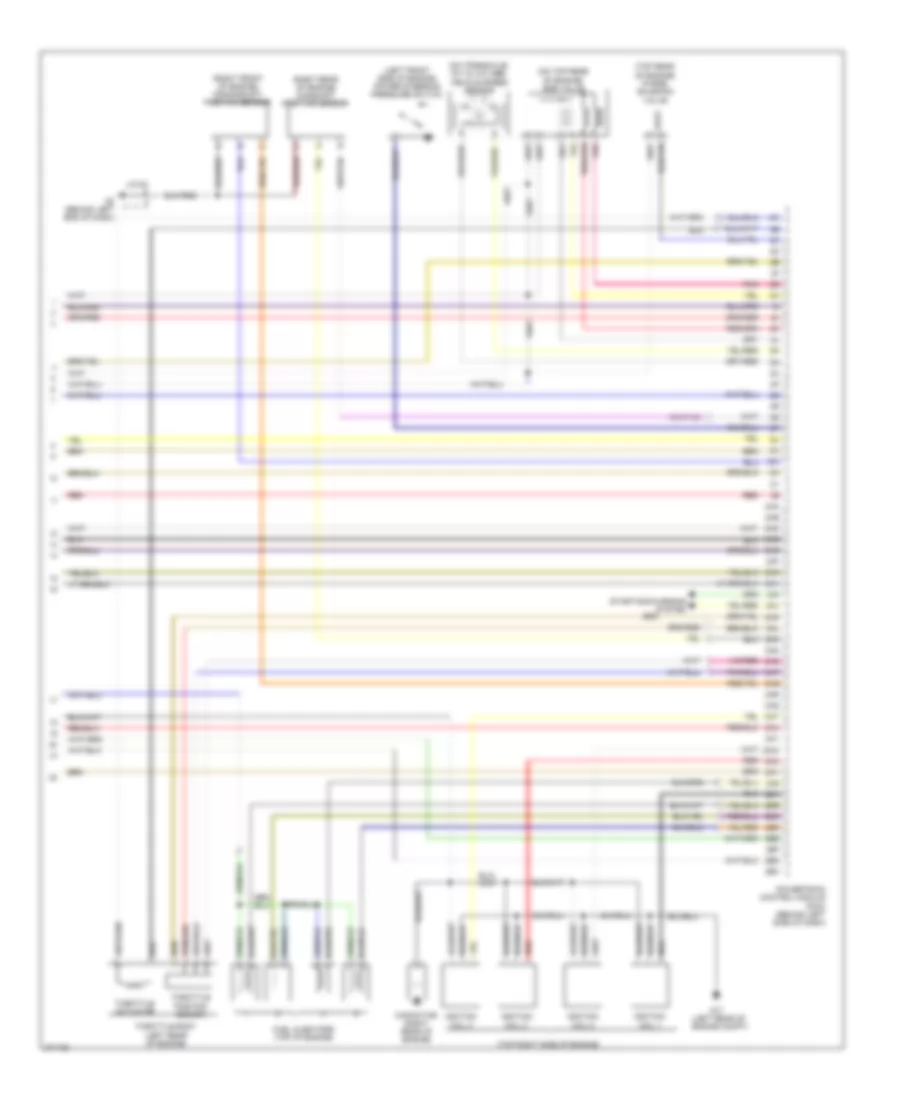 2 3L Engine Performance Wiring Diagram Except California 3 of 3 for Mazda 6 Mazdaspeed 2007