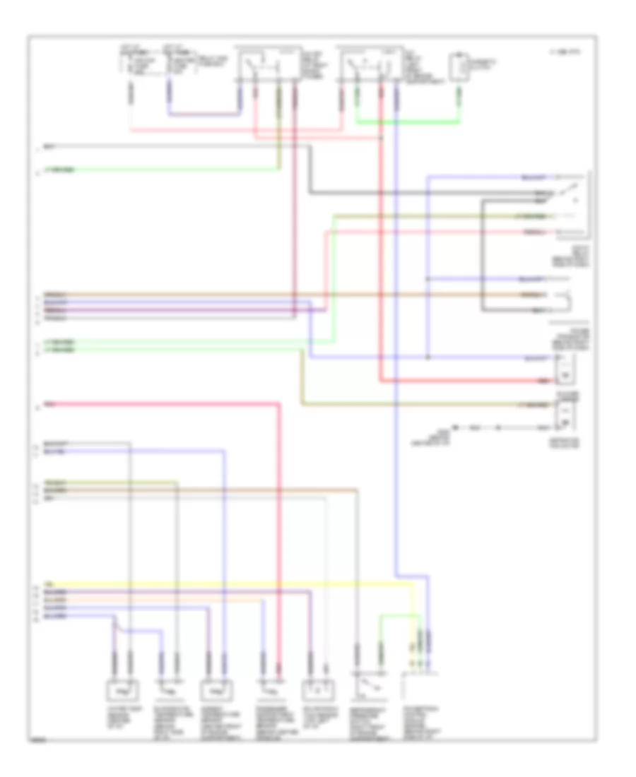 AC Wiring Diagram (2 of 2) for Mazda 929 1994
