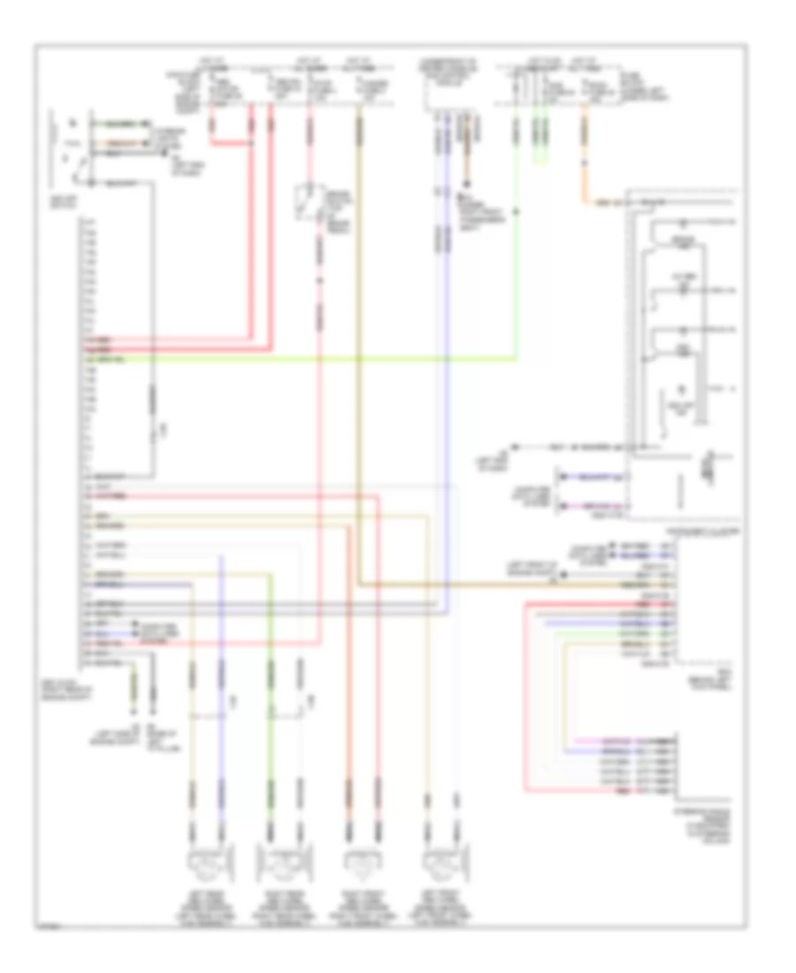 Anti lock Brakes Wiring Diagram for Mazda 6 i Grand Touring 2013