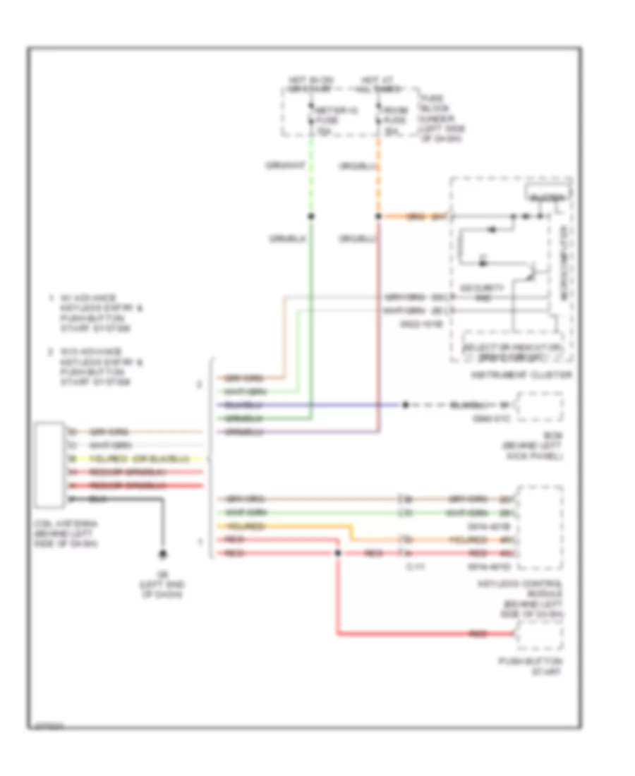 Immobilizer Wiring Diagram for Mazda 6 i Grand Touring 2013