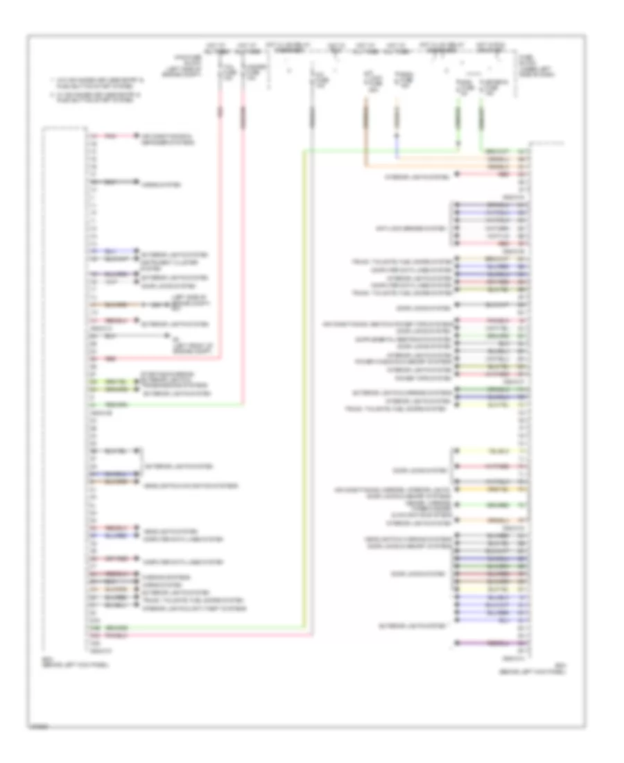 Body Control Modules Wiring Diagram for Mazda 6 i Grand Touring 2013