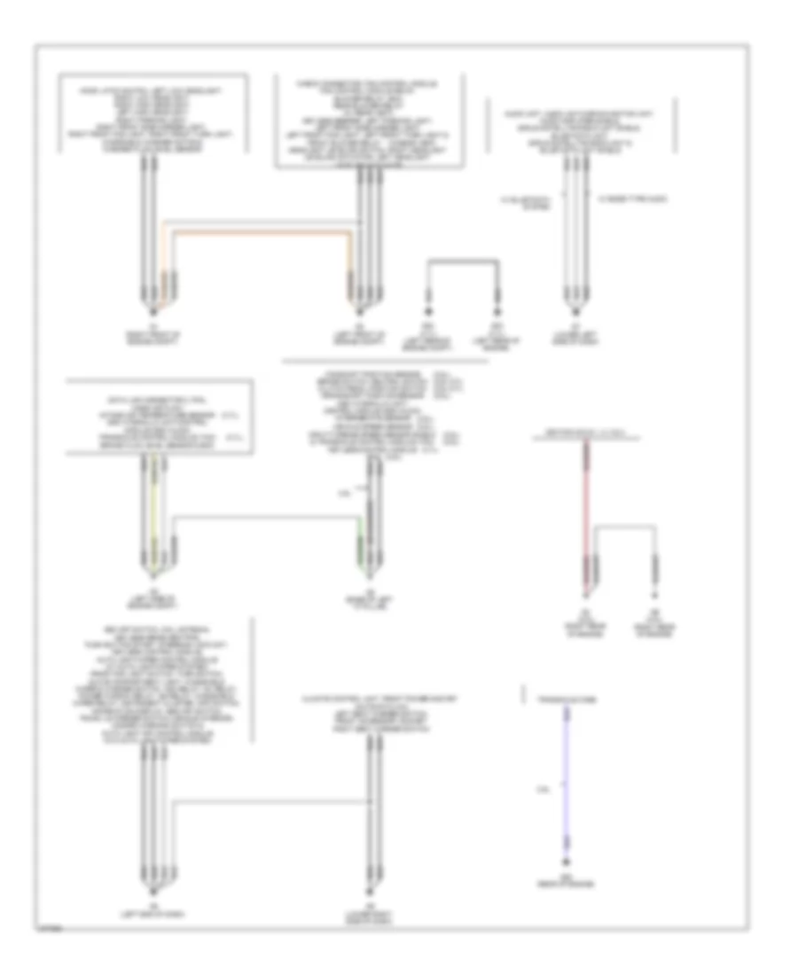 Ground Distribution Wiring Diagram 1 of 2 for Mazda 6 i Grand Touring 2013