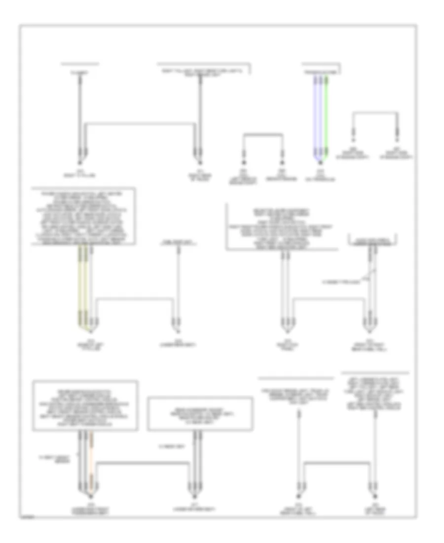 Ground Distribution Wiring Diagram 2 of 2 for Mazda 6 i Grand Touring 2013