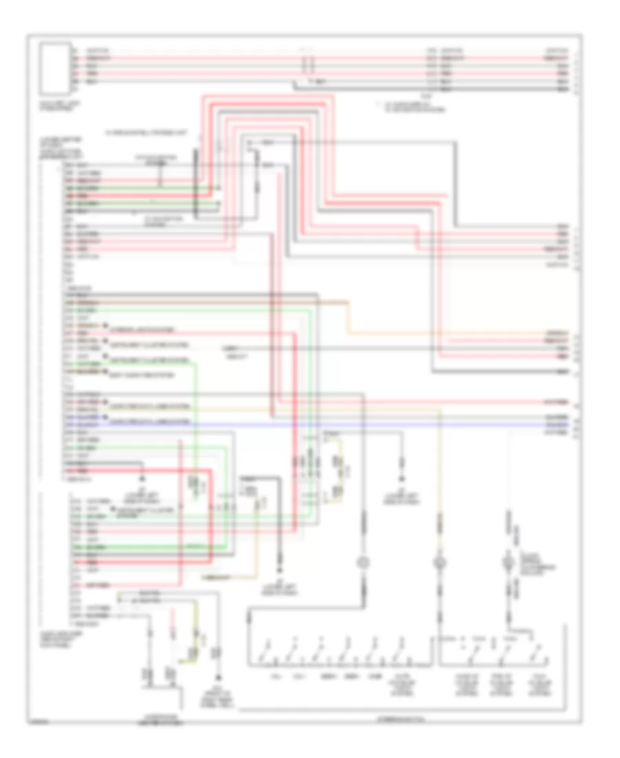 Navigation Wiring Diagram with Bose 1 of 3 for Mazda 6 i Grand Touring 2013