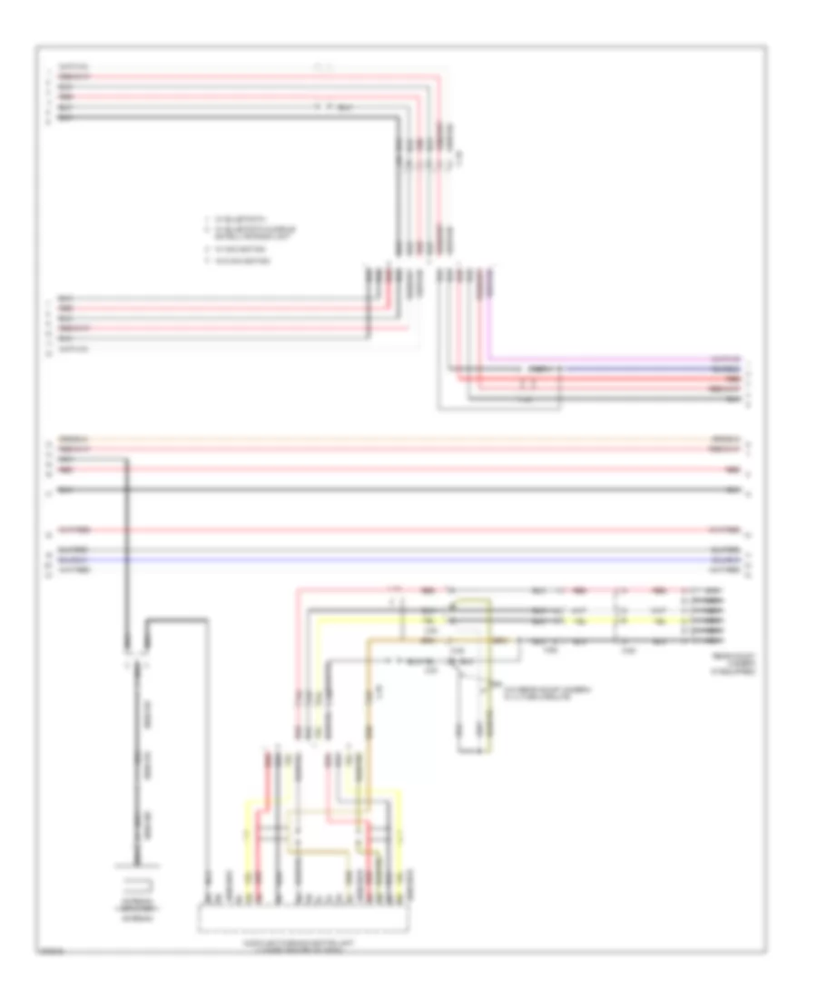 Navigation Wiring Diagram with Bose 2 of 3 for Mazda 6 i Grand Touring 2013