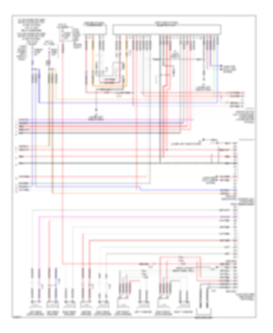 Navigation Wiring Diagram with Bose 3 of 3 for Mazda 6 i Grand Touring 2013