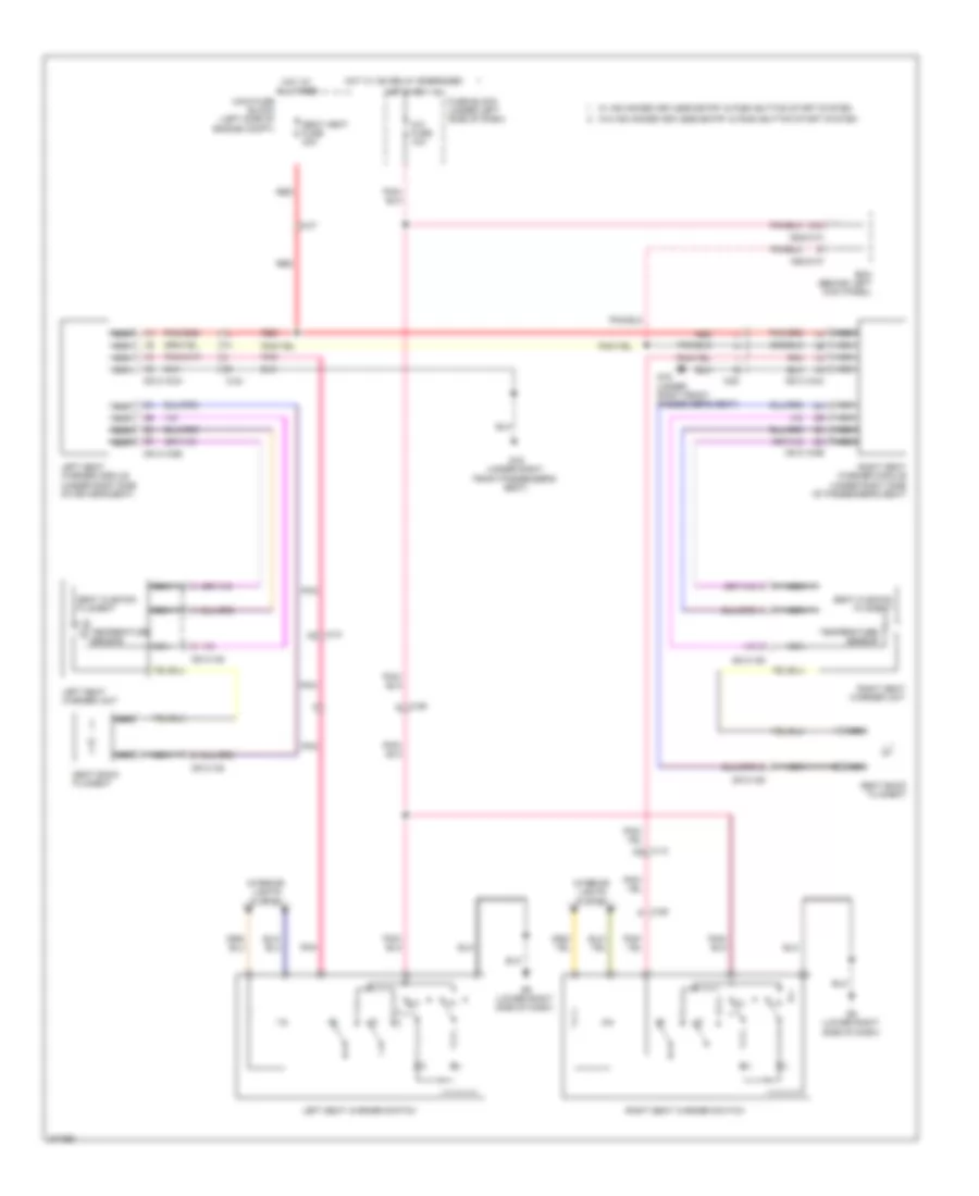 Heated Seats Wiring Diagram for Mazda 6 i Grand Touring 2013