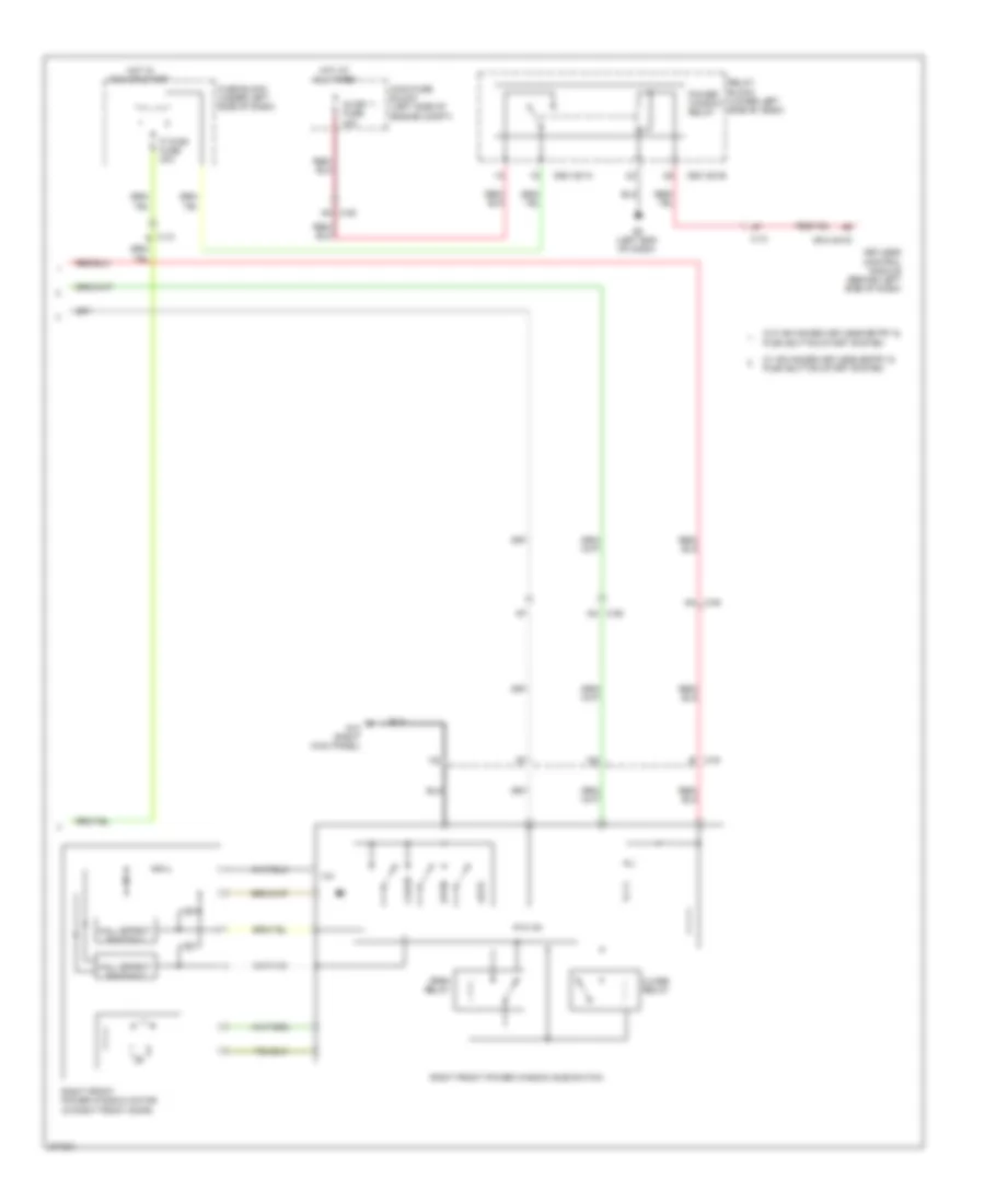 Power Windows Wiring Diagram with Driver  Passenger Side Window Auto Open Close 2 of 2 for Mazda 6 i Grand Touring 2013