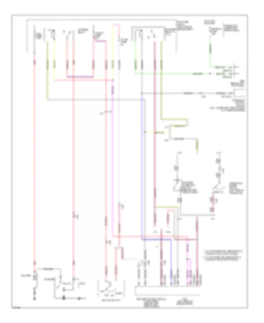 Starting Wiring Diagram for Mazda 6 i Grand Touring 2013