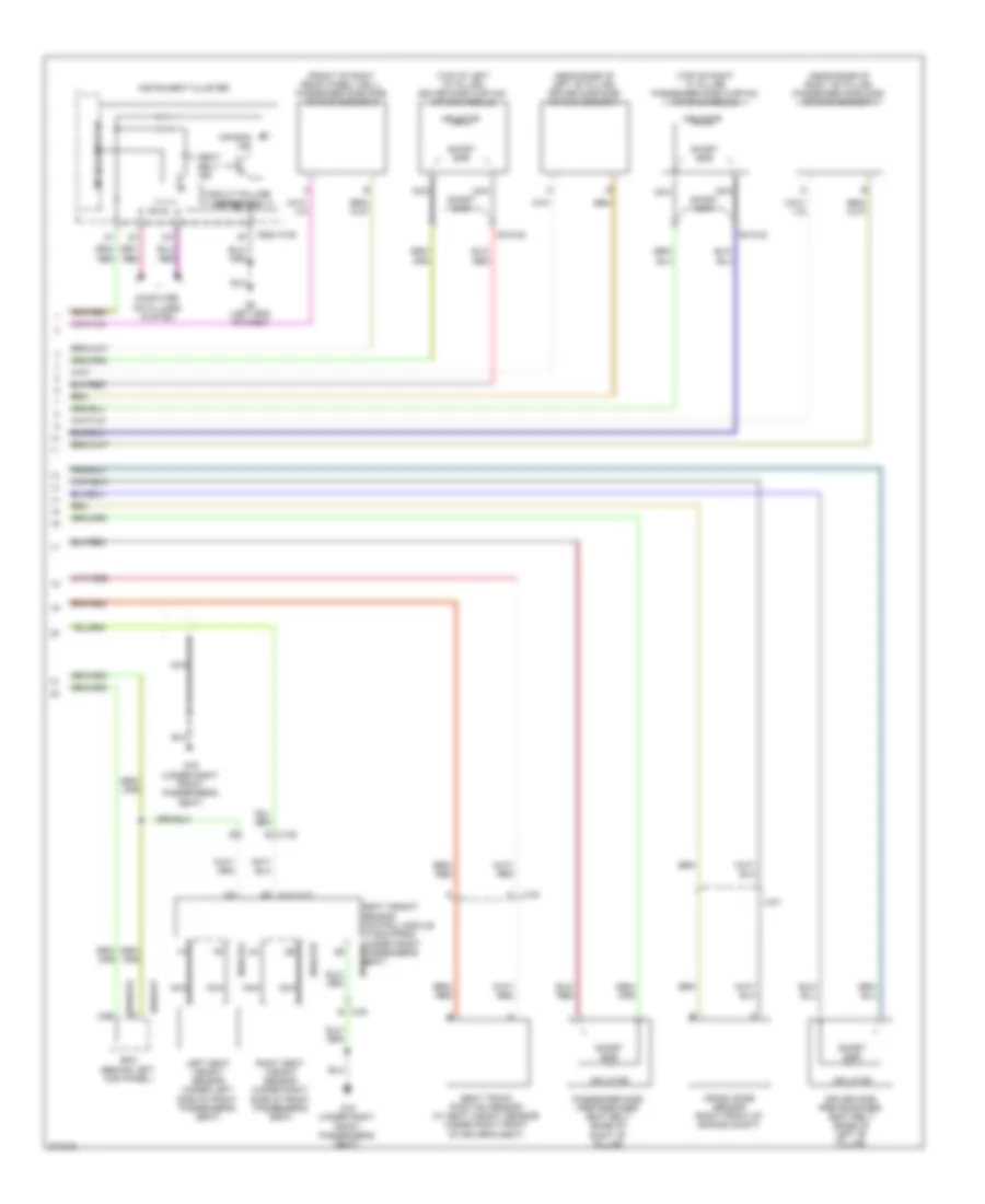 Supplemental Restraints Wiring Diagram 2 of 2 for Mazda 6 i Grand Touring 2013